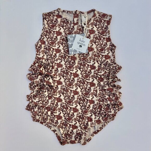 kate quinn Other - Kate Quinn Ruffle-Side Bodysuit 2T NWT (new with tags) – Vintage Floral